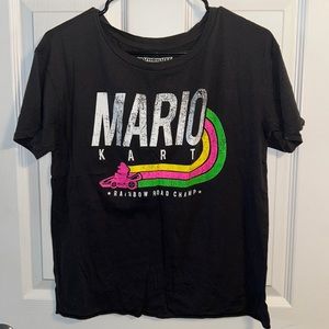 Mario Kart Rainbow Road Champion T-Shirt - Size: M